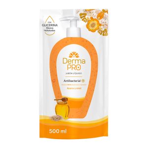 Derma pro jabon liquido avena y miel